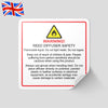 Reed Diffuser Warning Labels | Safety Labels for Reed Diffusers | Reed Diffuser Hazard Labels | Caution Labels for Reed Diffusers | Reed Diffuser Safety Stickers | Warning Stickers for Reed Diffusers | Reed Diffuser Safety Instructions | Regulatory Labels for Reed Diffusers | Reed Diffuser Precaution Labels | CLP Labels for Reed Diffusers