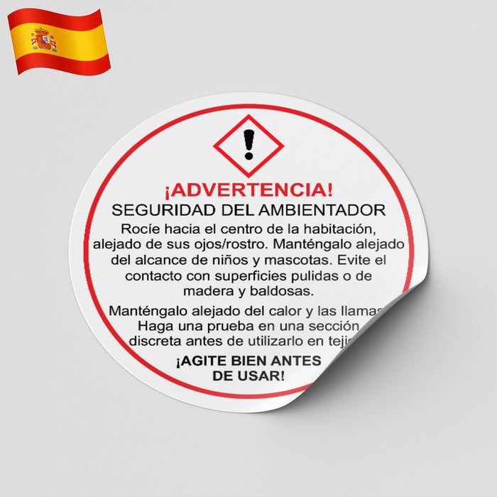 Advertencia ambientador | Precauciones uso ambientador | Seguridad en ambientadores | Ingredientes peligrosos ambientador | Riesgos de salud ambientador | Toxicidad ambientadores | Advertencia productos de fragancia | Normativa de seguridad ambientador | Uso responsable ambientadores | Peligros químicos ambientador | Irritación piel y ojos ambientador | Alergias por ambientadores | Reacciones alérgicas ambientador | Instrucciones de uso seguro ambientador | Etiqueta de advertencia ambientador