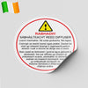 Reed Diffuser Warning Labels | Safety Labels for Reed Diffusers | Reed Diffuser Hazard Labels | Caution Labels for Reed Diffusers | Reed Diffuser Safety Stickers | Warning Stickers for Reed Diffusers | Reed Diffuser Safety Instructions | Regulatory Labels for Reed Diffusers | Reed Diffuser Precaution Labels | CLP Labels for Reed Diffusers