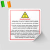 Reed Diffuser Warning Labels | Safety Labels for Reed Diffusers | Reed Diffuser Hazard Labels | Caution Labels for Reed Diffusers | Reed Diffuser Safety Stickers | Warning Stickers for Reed Diffusers | Reed Diffuser Safety Instructions | Regulatory Labels for Reed Diffusers | Reed Diffuser Precaution Labels | CLP Labels for Reed Diffusers